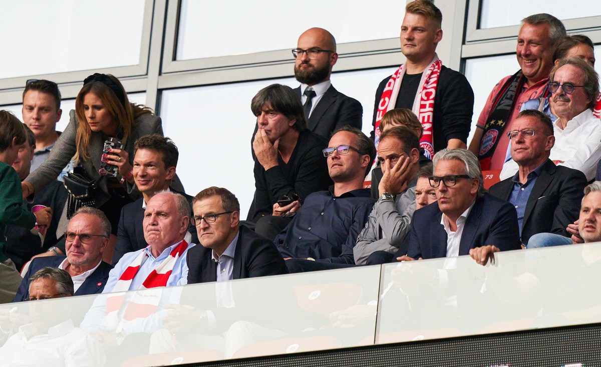 Löw und Hoeneß gehen sich im Stadion gerne aus dem Weg.