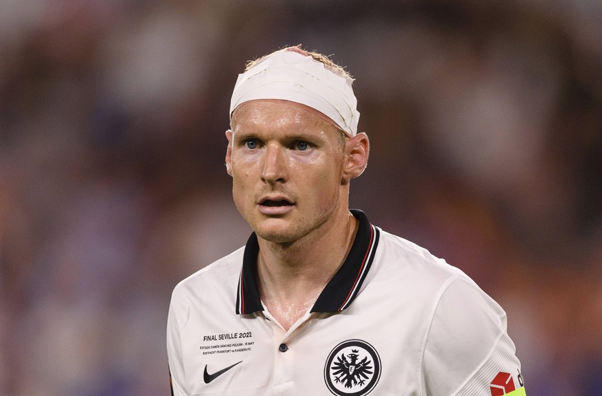 Sebastian Rode im Europa-League-Finale in Sevilla