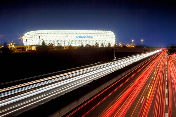 In der Allianz Arena finden die Spiele in Deutschland statt.