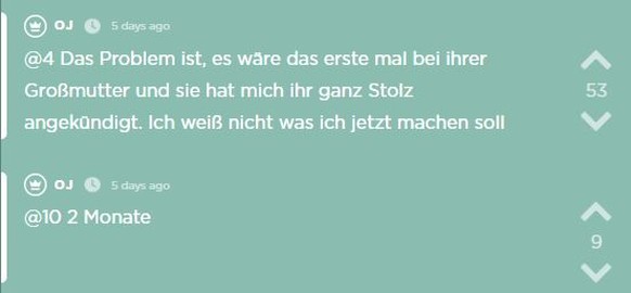 Warum überhaupt die Mühe machen...

... und Oma kennenlernen?