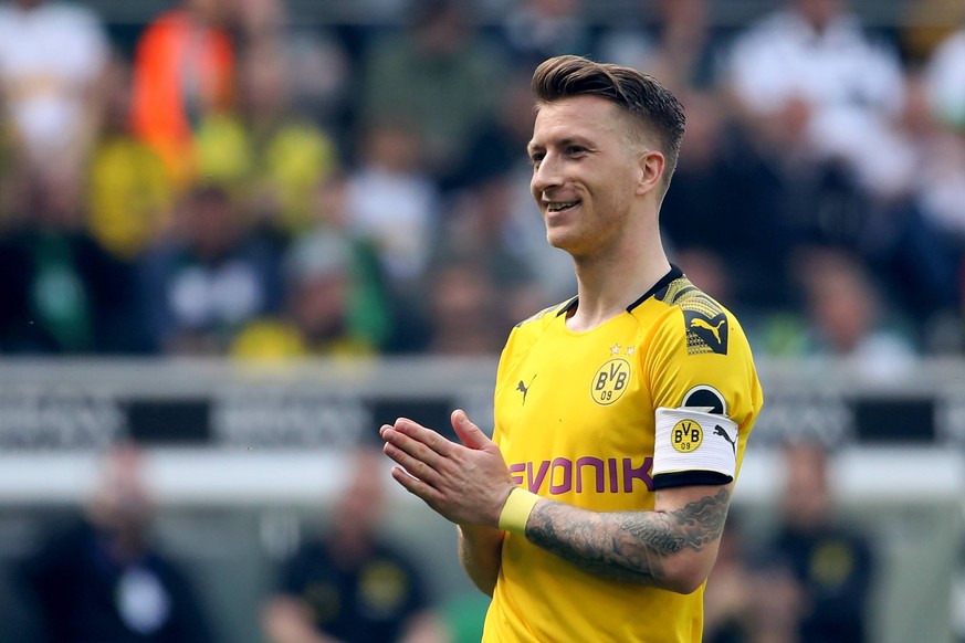 Marco Reus beim letzten Bundesligaspiel gegen Mönchengladbach.