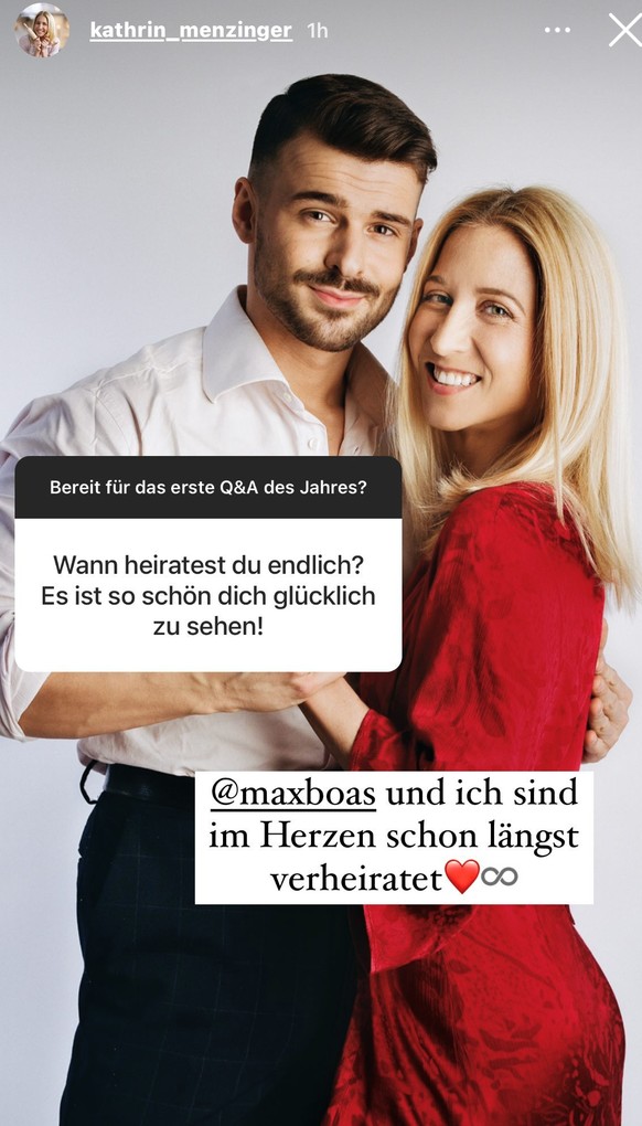 Kathrin Menzinger ist seit drei Jahren mit dem Fotografen Max Boas zusammen.