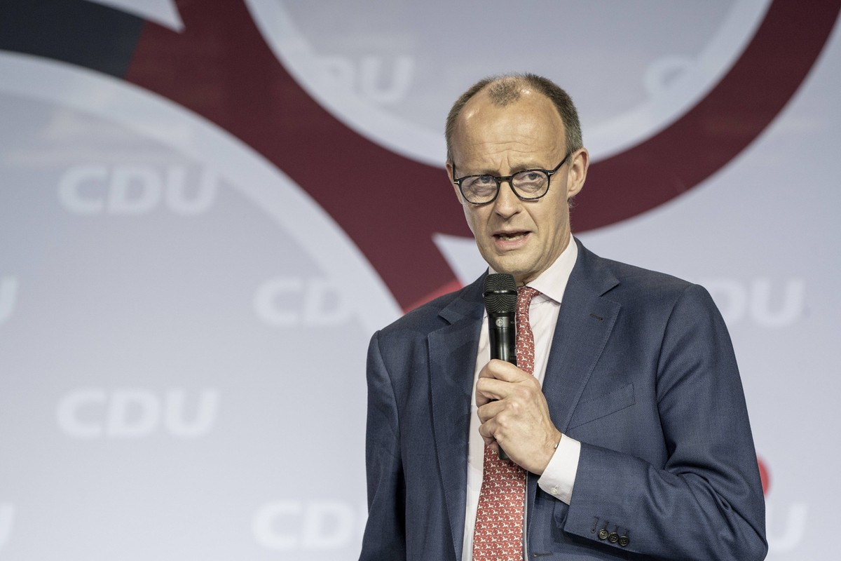 CDU Zukunftskongress im Tempodrom Berlin Friedrich Merz, Parteivorsitzender CDU DeutschlandsCDU Zukunftskongress im Tempodrom Berlin Friedrich Merz, Parteivorsitzender CDU Deutschlands, Berlin Berlin  ...