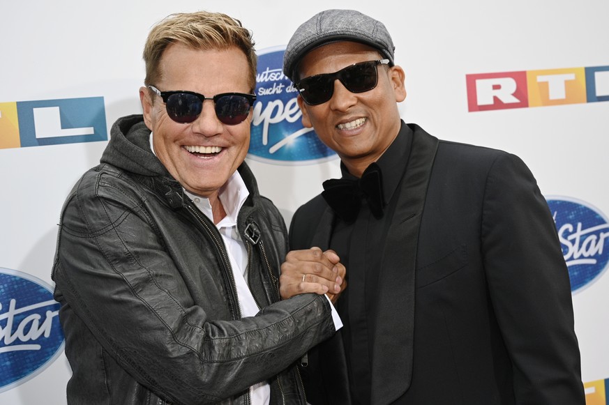 Dieter Bohlen mit Xavier Naidoo. Da war noch alles in Ordnung.