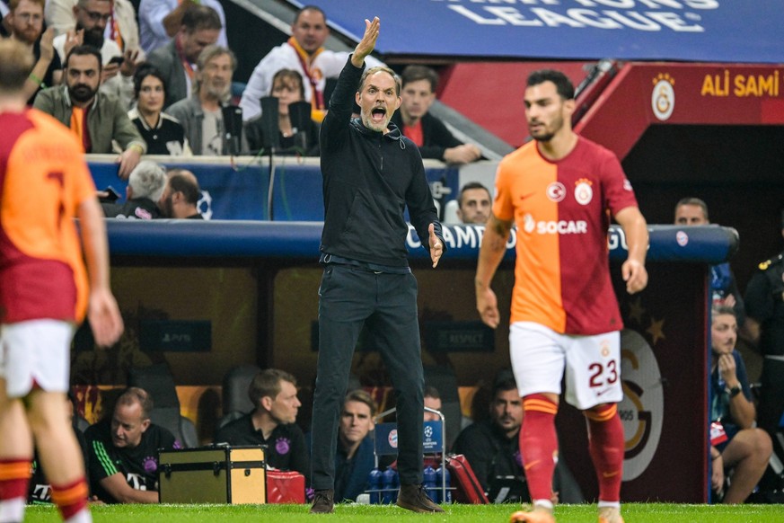 ISTANBUL - FC Bayern Munich coach Thomas Tuchel during the UEFA Champions League Group A match between Galatasaray and FC Bayern Munich at the Rams Global Stadium on October 24 in Istanbul, Turkey. AN ...