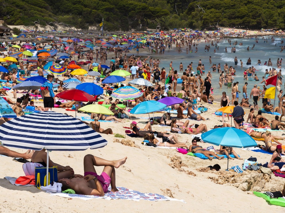 Mallorca während der Hochsaison sieht so aus. Quasi idyllisch.