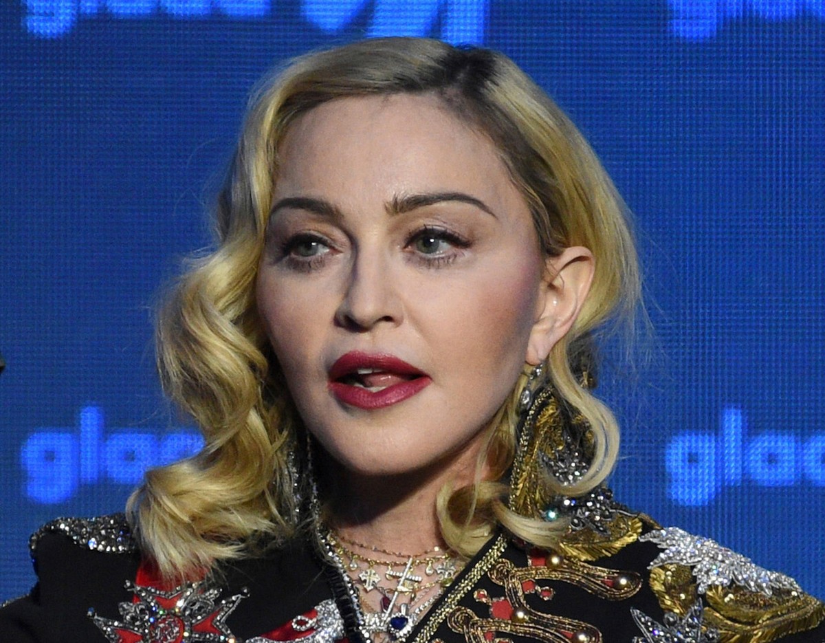 ARCHIV - 05.05.2019, USA, New York: Madonna, US-amerikanische Sängerin, nimmt den «Advocate for Change-Award» bei den 30. jährlichen GLAAD Media Awards entgegen. (zu dpa: «Madonna kündigt Zusatzkonzer ...