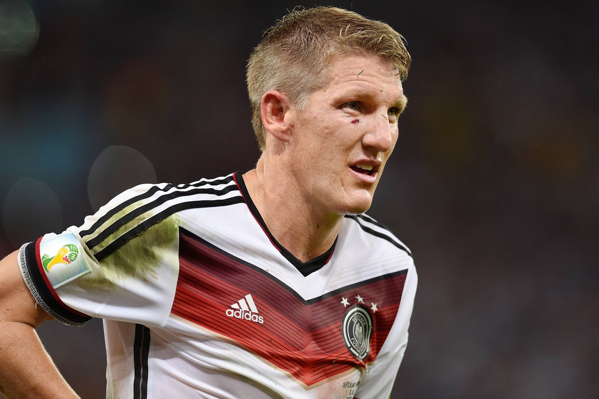 FUSSBALL WM 2014 FINALE Deutschland - Argentinien 13.07.2014 Bastian Schweinsteiger (Deutschland) PUBLICATIONxNOTxINxAUTxSUIxITA
Football World Cup 2014 Final Germany Argentina 13 07 2014 Bastian S ...