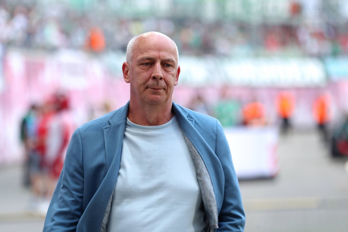 1. Bundesliga: RB Leipzig vs. SV Werder Bremen, 11.05.24 Ex-Werderaner und TV-Experte Mario Basler. Fu