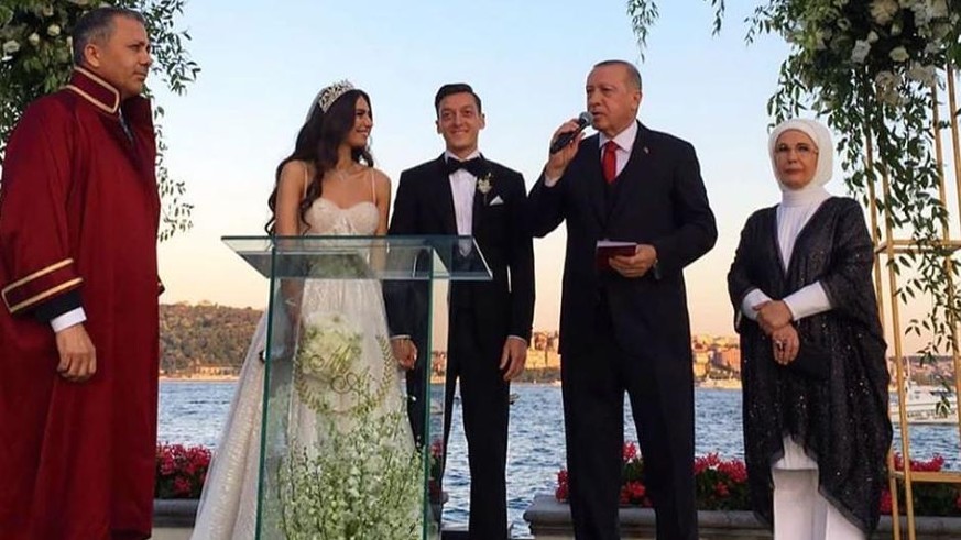 Mesut Özil Hochzeit: Neben Erdogan feierten noch diese Gäste - watson