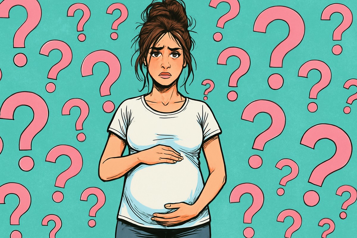 Frage nach dem Babybauch