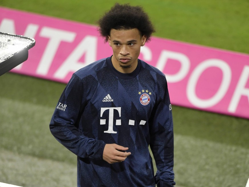 Schritt für Schritt zur Wettkampfform: Leroy Sané muss sich aktuell eher mit Kurzeinsätzen begnügen. Der Nationalspieler war lange verletzt und ist noch nicht wieder bei 100 Prozent.