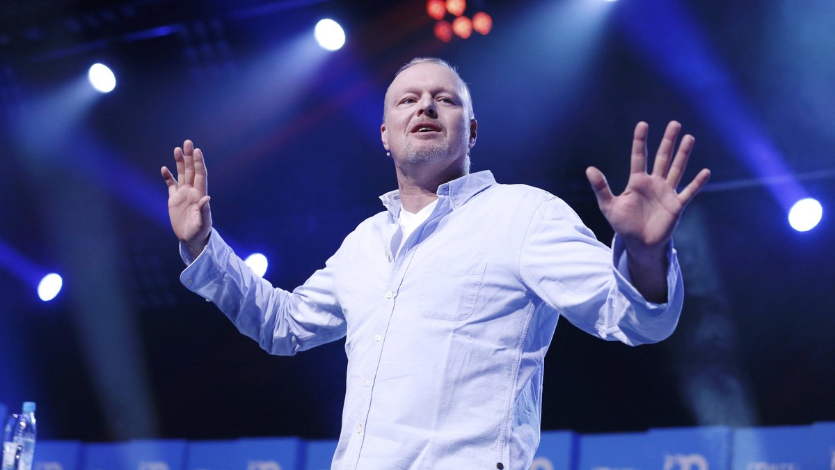 Stefan Raab / bei Bits and Pretzels am 24. September 2017 im International Congress Center M