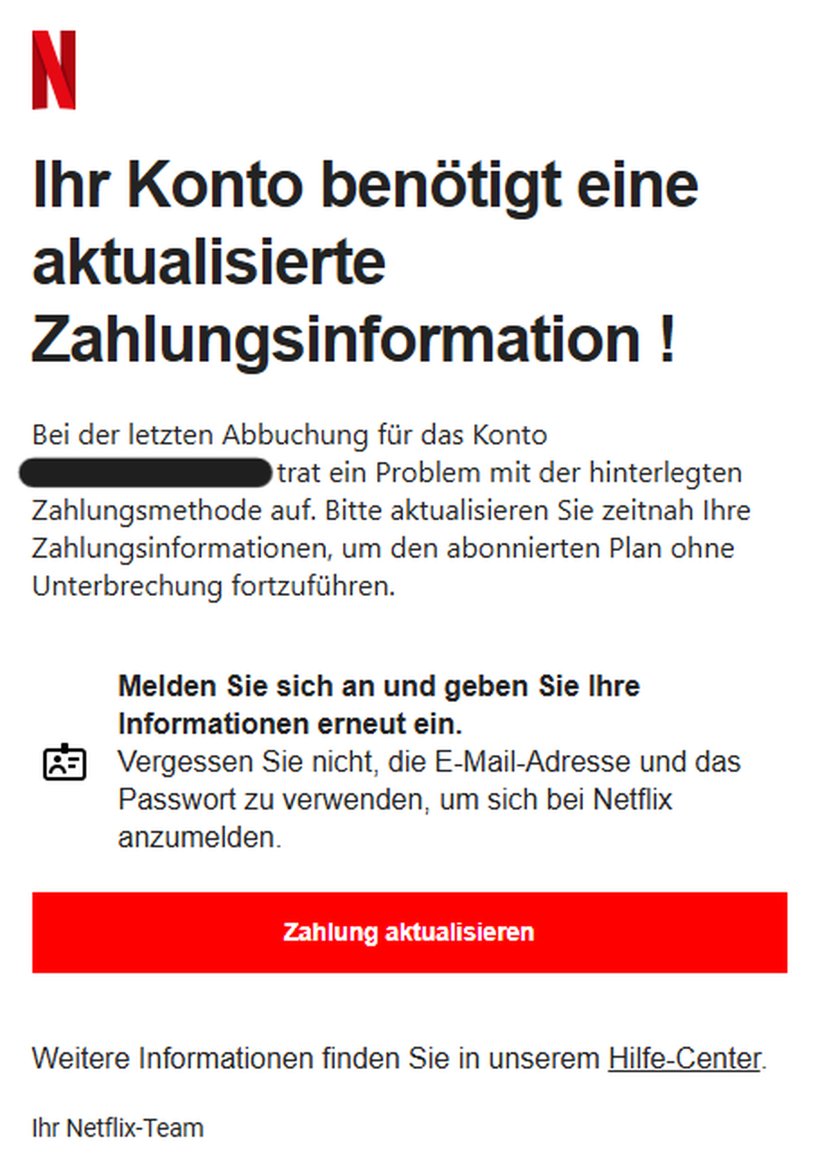 Netflix-Kunden geraten ins Visier von Cyber-Kriminellen.