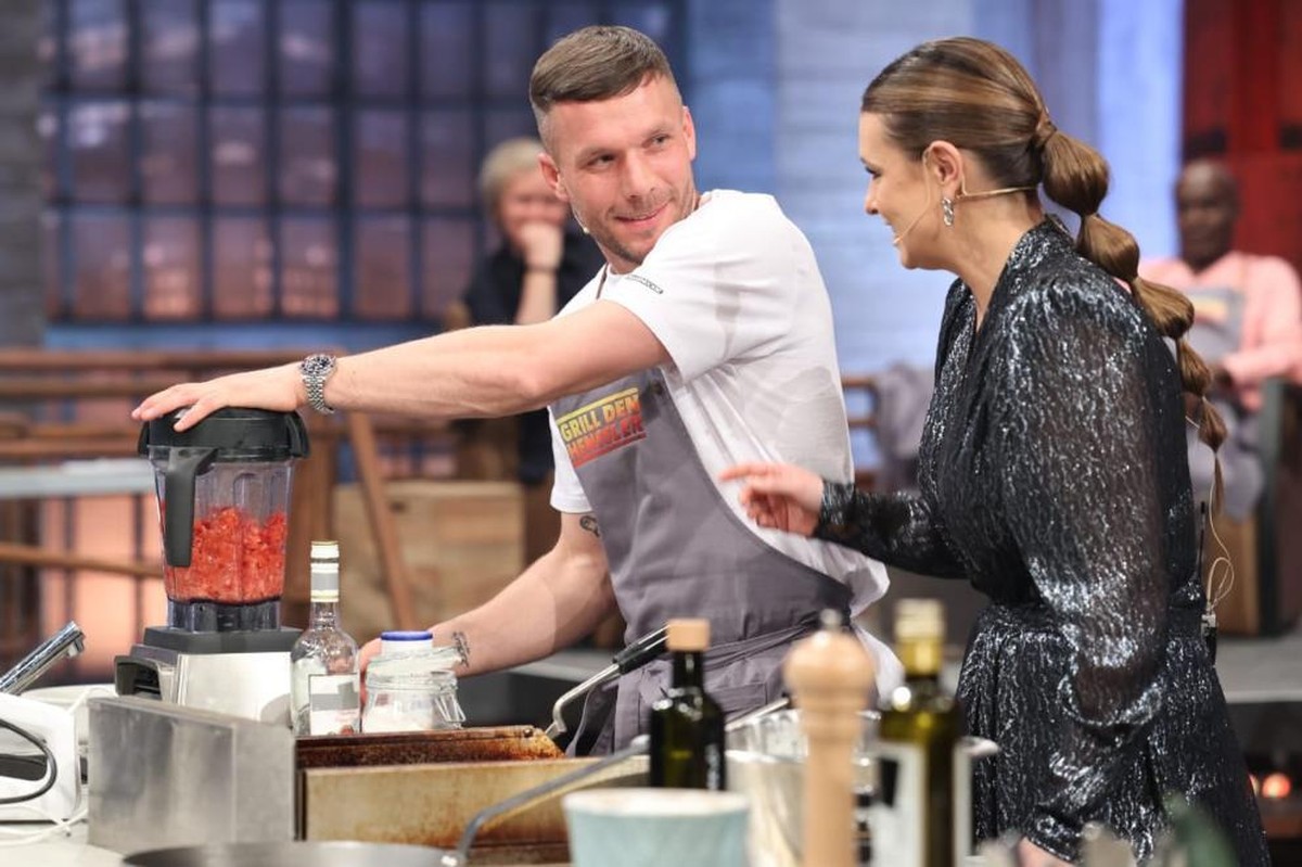 Für Podolski gab es kein Probekochen.