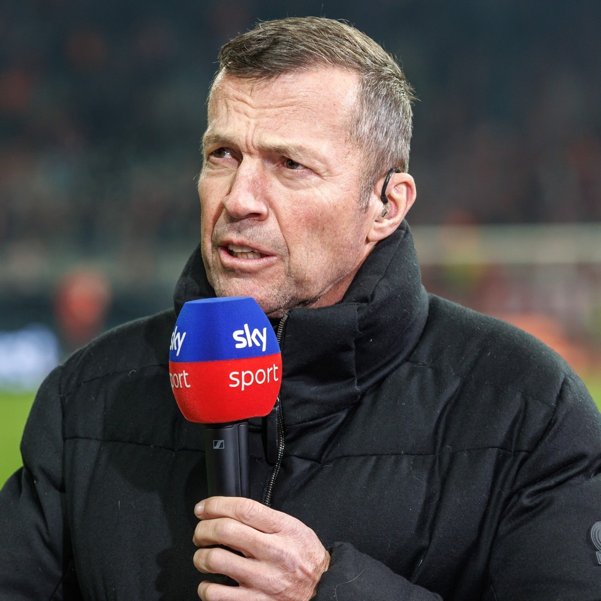 ARCHIV - 01.02.2025, Berlin: Fußball: Bundesliga, 1. FC Union Berlin - RB Leipzig, 20. Spieltag, An der Alten Försterei. Fußball-Experte Lothar Matthäus spricht im Interview vor Spielbeginn. Der Rekor ...