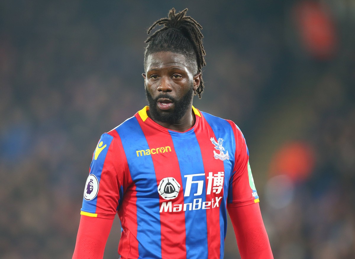 January 13, 2018 - London, England, United Kingdom - Crystal Palace s Bakary Sako..during Premier League match between Crystal Palace and Burnley at Selhurst Park Stadium, London, England on 16 Jan 20 ...