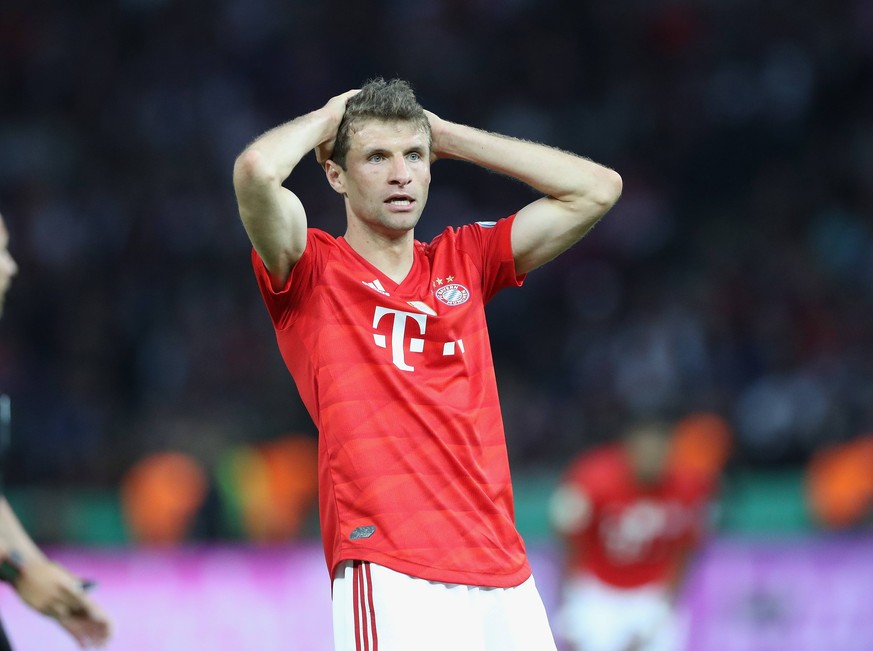 "Was bitte? Keine Meisterschaft für uns?", dürfte sich auch Thomas Müller denken. 