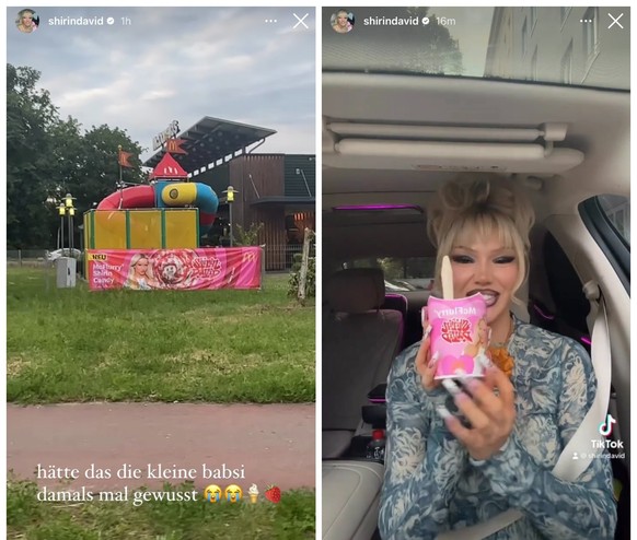 Von Shirin David gibt es in Zusammenarbeit mit dem Fast-Food-Riesen jetzt auch Eis.