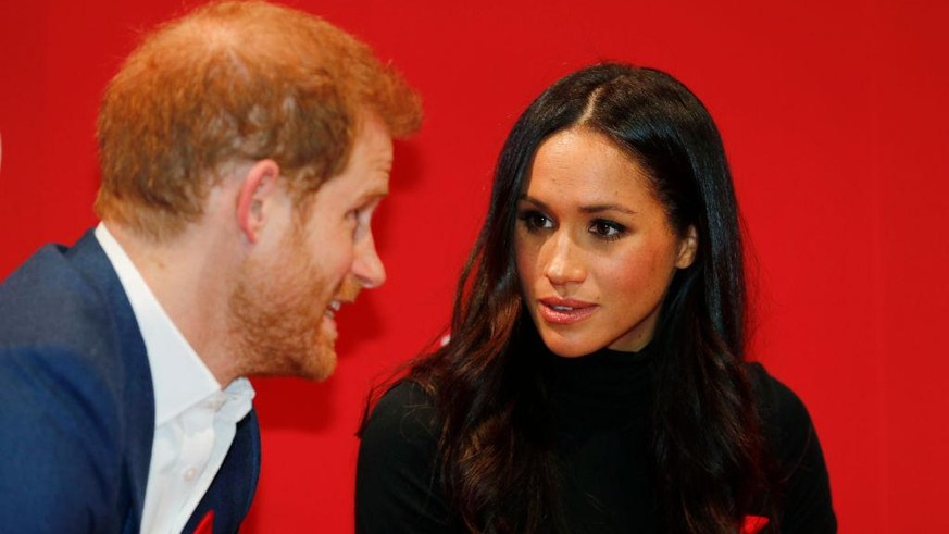 Harry und Meghan, hier bei einer Veranstaltung im Dezember 2017, machten ihre Beziehung im November 2016 publik.