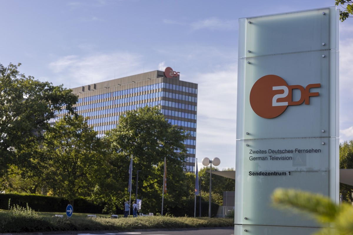 14.09.2023, Rheinland-Pfalz, Mainz: Das Gebäude des Zweiten Deutschen Fernsehens (ZDF) auf dem Lerchenberg in Mainz. Wegen einer technischen Störung ist die ZDF-Mediathek am Donnerstag nicht erreichba ...