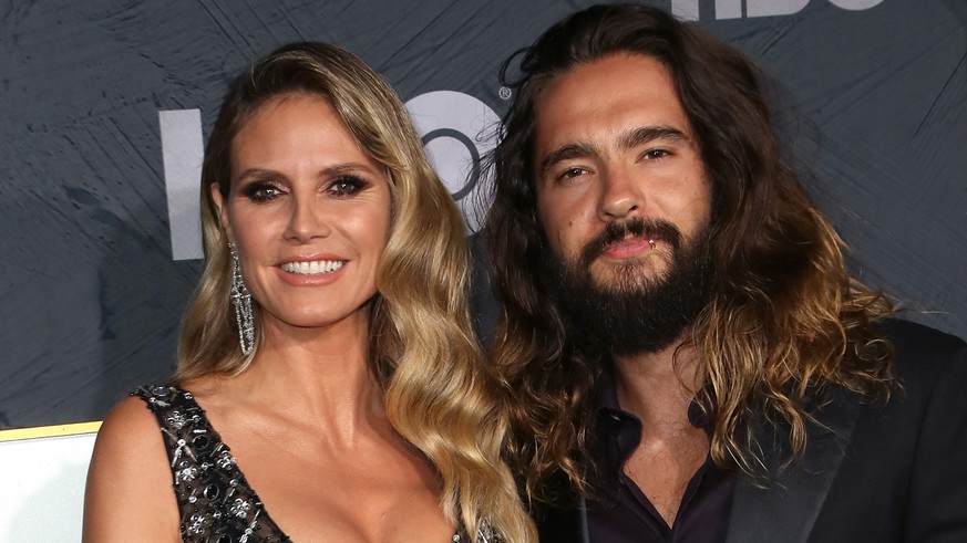 LOS ANGELES, CALIFORNIA - SEPTEMBER 22: Heidi Klum and Tom Kaulitz attend the HBO&#039;s Post Emmy Awards Reception at The Plaza at the Pacific Design Center on September 22, 2019 in Los Angeles, Cali ...