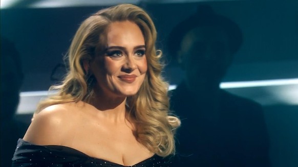 An Audience With Adele, 21 November 2021 Singer/songwriter Adele holds a live televised concert at The London Palladium following the release of her new album â30â. âAn Audience With Adeleâ wa ...