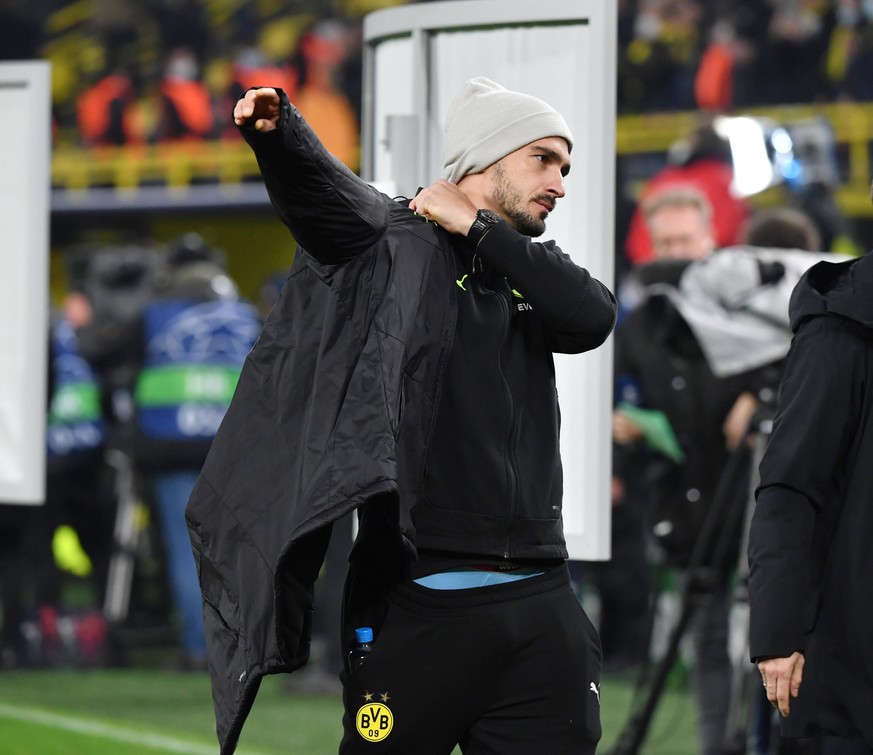 Mats Hummels Borussia Dortmund nach dem Spiel 03.11.2021, Fussball, UEFA Champions League, Saison 2021/22, Vorrunde, 4. Spieltag, Borussia Dortmund - Ajax Amsterdam, Foto: Maik H