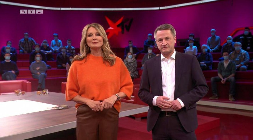Frauke Ludowig und Nikolaus Blome führten durch "Stern TV" am Sonntag.