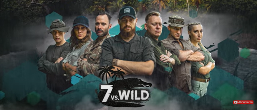 Bei "7 vs. Wild" müssen sieben Kandidat:innen mit wenigen Hilfsmitteln sieben Tage in der Wildnis überleben.