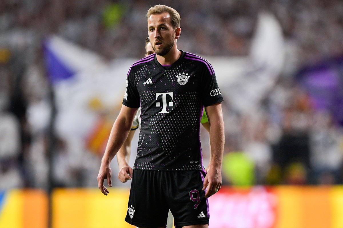 2024-05-08 Real Madrid v FC Bayern Munchen - Semi-final Second Leg - UEFA Champions League 2023/24 MADRID, SPAIN - MAY 8: Harry Kane of FC Bayern Munchen looks on during the Semi-final Second Leg - UE ...