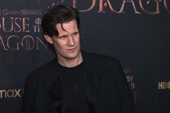 Matt Smith arrives at a For Your Consideration event for &quot;House of the Dragon&quot; on Tuesday, March 7, 2023, at the Directors Guild of America in Los Angeles. (Photo by Willy Sanjuan/Invision/A ...