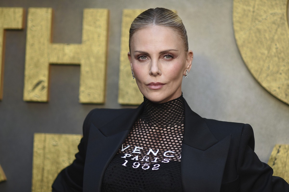 Charlize Theron arrives at the premiere of "The Old Guard 2" on Wednesday, June 25, 2025, at Netflix Tudum Theater in Los Angeles. (Photo by Richard Shotwell/Invision/AP)