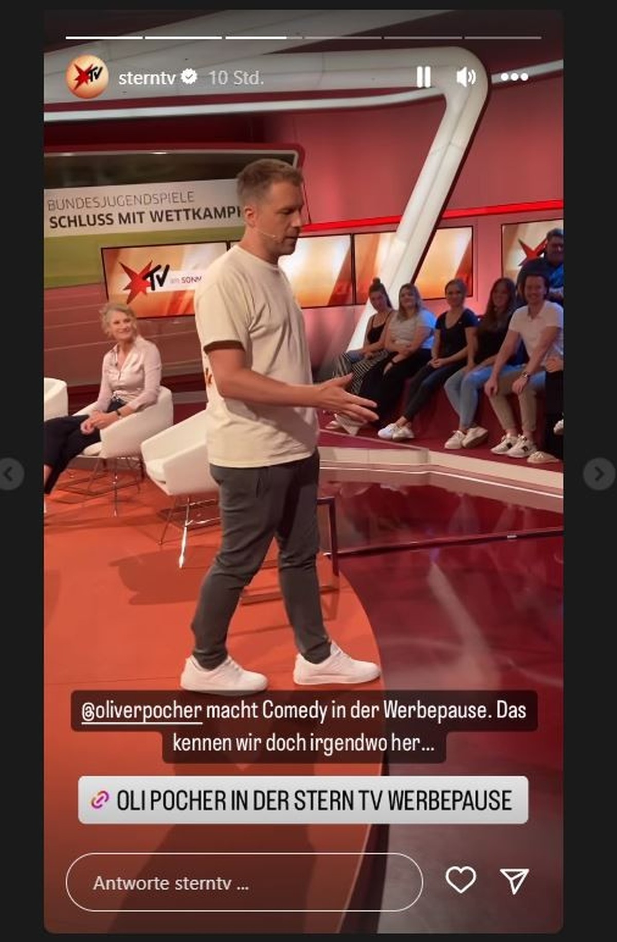 pocher bei Stern TV