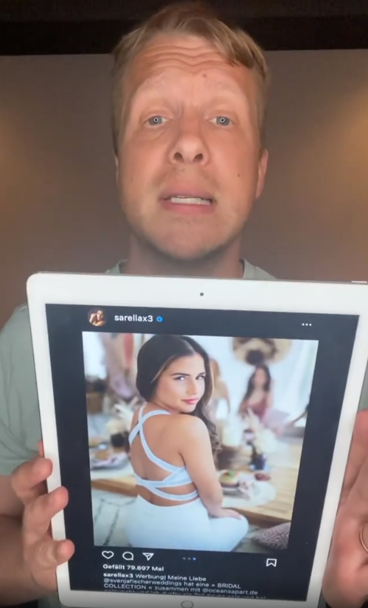 Oliver Pocher nimmt Sarah Engels ins Visier.