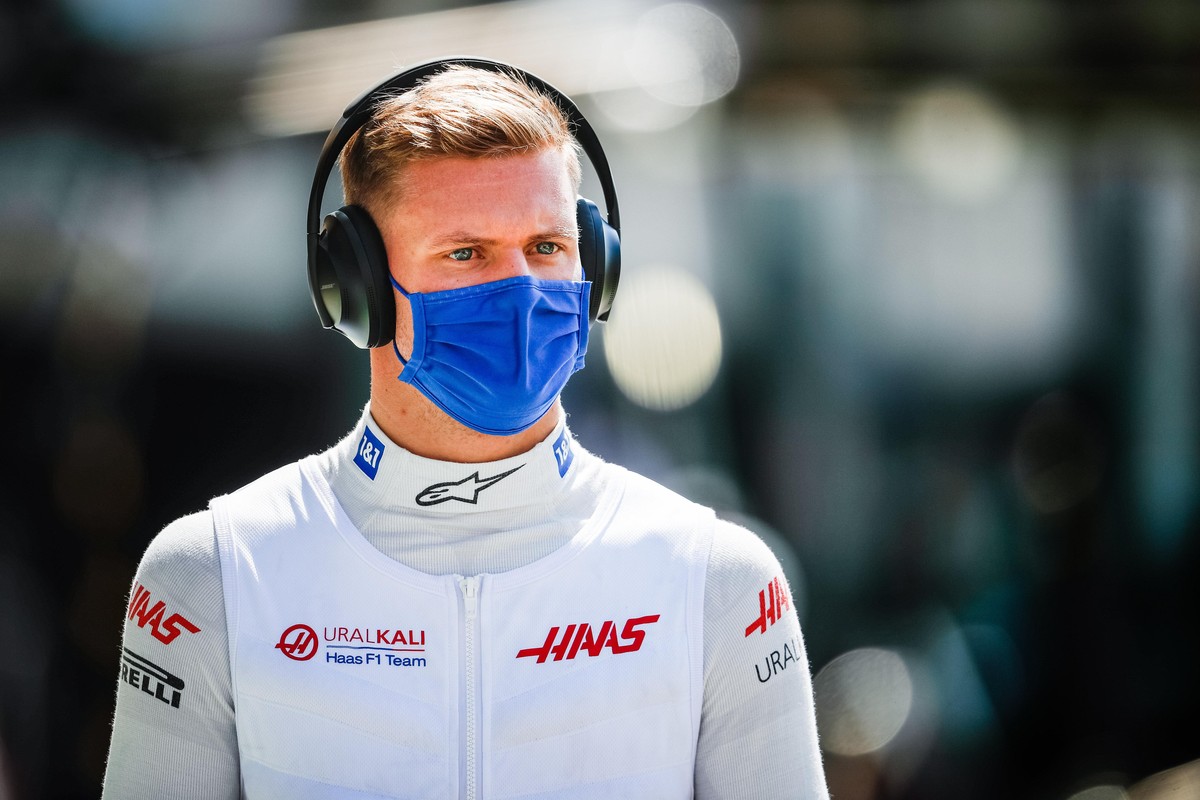 SCHUMACHER Mick (ger), Haas F1 Team VF-21 Ferrari, portrait during the Formula 1 Pirelli British Grand Prix 2021, 10th round of the 2021 FIA Formula One World Championship from July 16 to 18, 2021 on ...