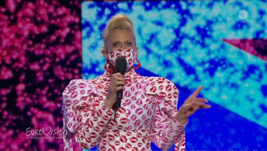 Barbara Schöneberger moderierte den "Eurovision Song Contest 2020 – das deutsche Finale" in der ARD.