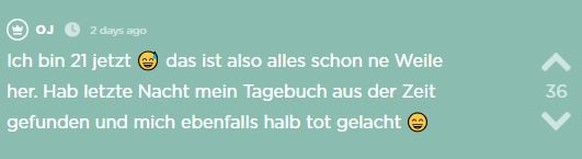 Ob lachen wirklich die richtige Reaktion war? Das kann man durchaus auch anzweifeln.