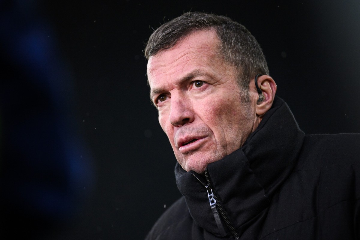 19.12.2024, Baden-Württemberg, Heidenheim: Fußball: UEFA Europa Conference League, 1. FC Heidenheim - FC St. Gallen, Vorrunde, 6. Spieltag, Voith-Arena. TV-Experte Lothar Matthäus steht vor dem Spiel  ...