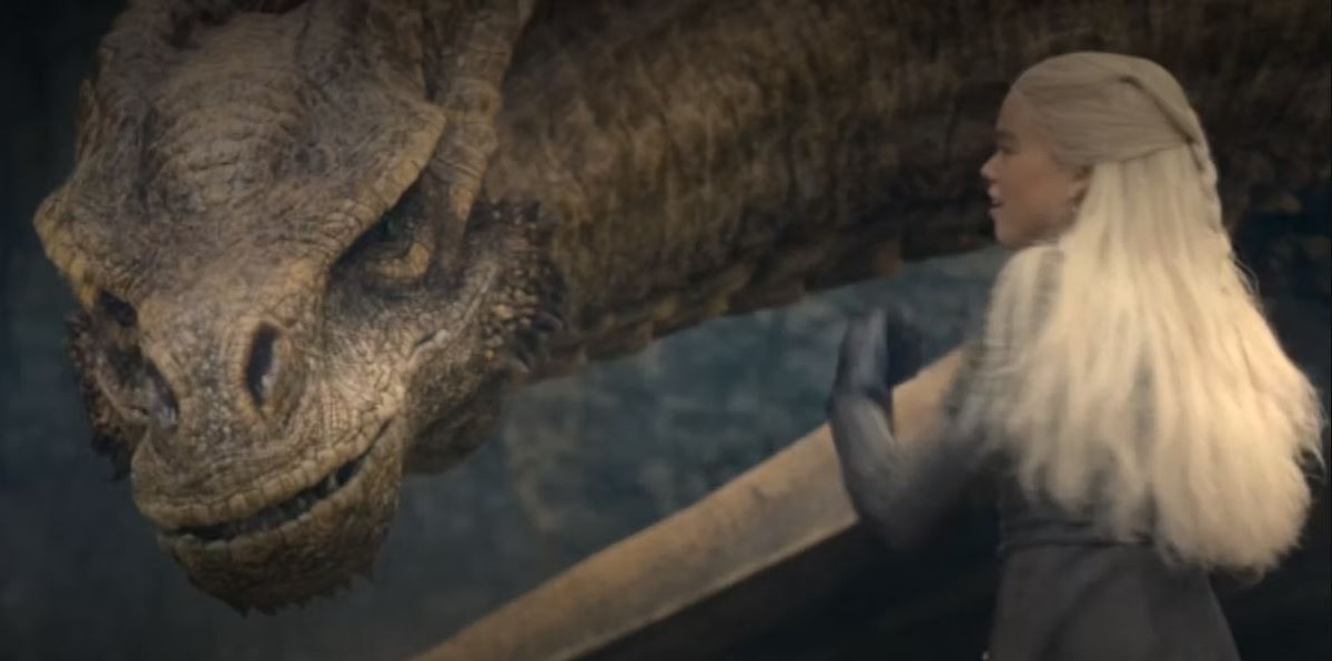 Zwischen Rhaenyra und ihrem Drachen besteht eine enge Bindung.