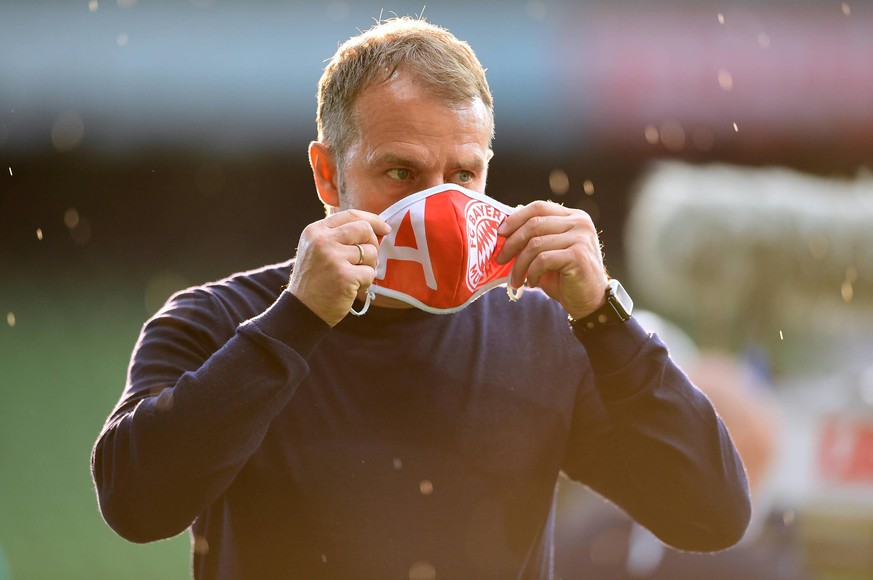 SV Werder Bremen vs Bayern Muenchen 16.06.2020 Trainer Hans-Dieter Hansi Flick Bayern Fussball: 1. Bundesliga:: nphgm001: Saison 19/20: 32. Spieltag: SV Werder Bremen -Bayern Muenchen, 16.06.2020 DFL ...