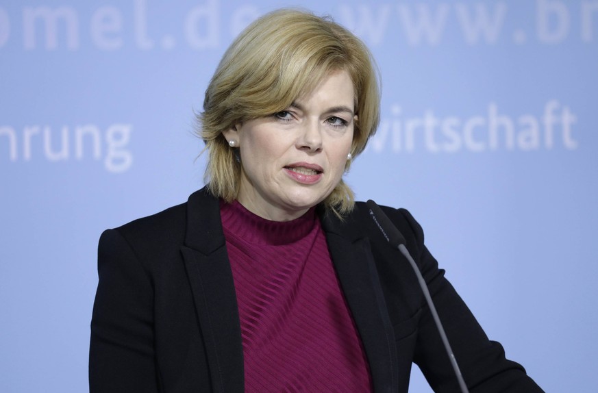 Bundesernährungsministerin Julia Klöckner (CDU): "Wir haben keine Präferenz". 