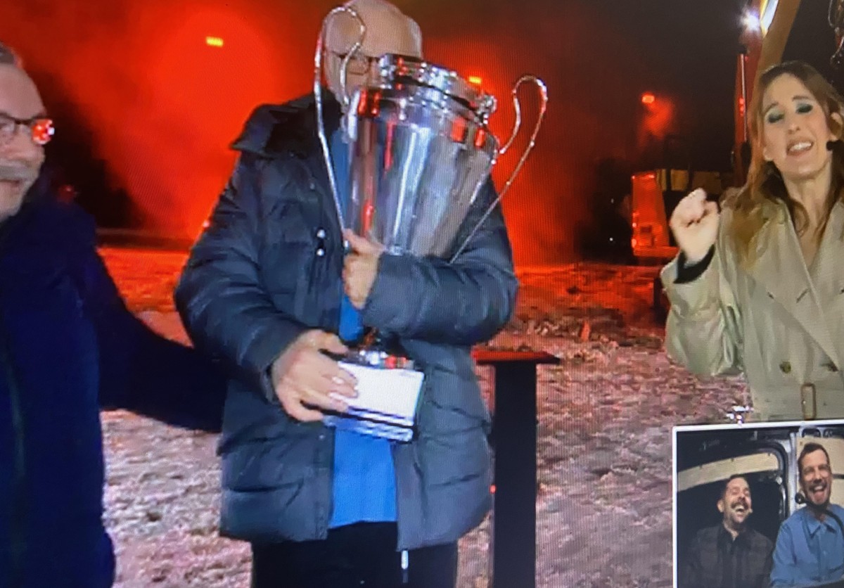 Der stellvertretende Joko schnappte sich mit seinen Baggerkünsten den Sieg.