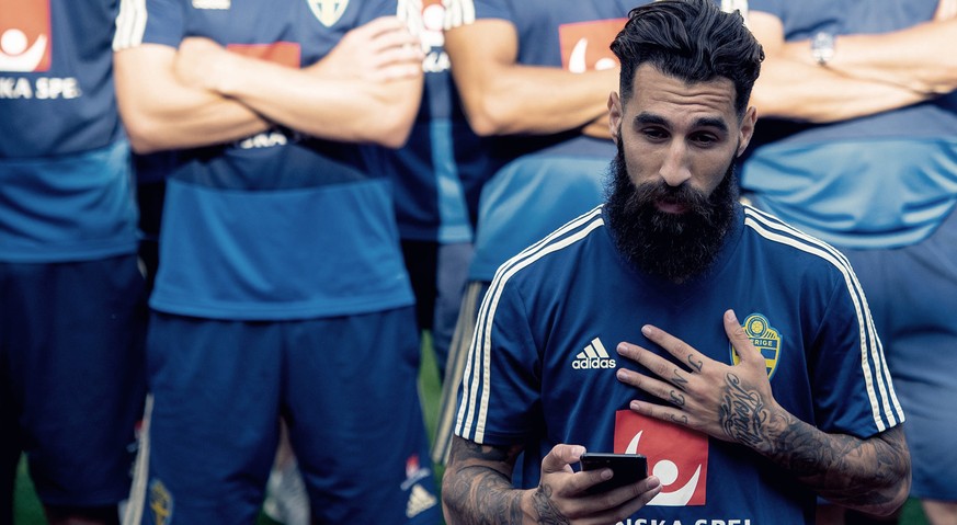 So setzt die schwedische Mannschaft ein Zeichen gegen Rassismus