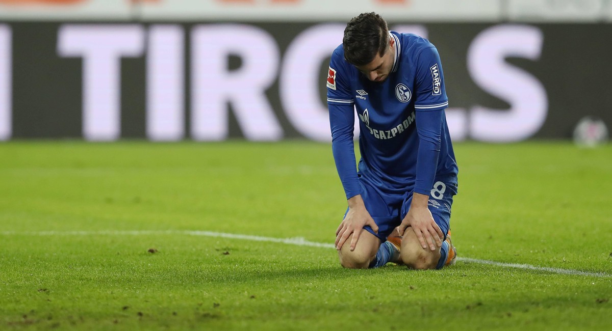 Enttäuschung pur: Mark Uth weiß auch nicht weiter.