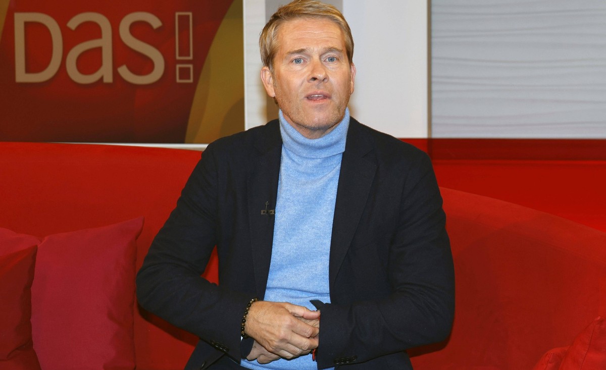 Hinnerk Baumgarten im NDR Nachrichten- und Talkmagazin Das im NDR Fernsehstudio Lokstedt. Hamburg, 07.02.2025 *** Hinnerk Baumgarten in the NDR news and talk magazine Das in the NDR television studio  ...