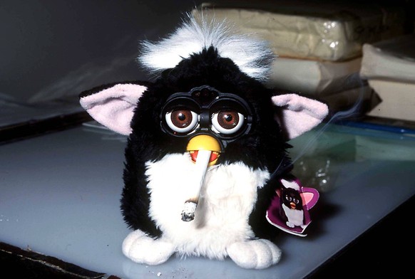 Furby nach seiner Karriere.