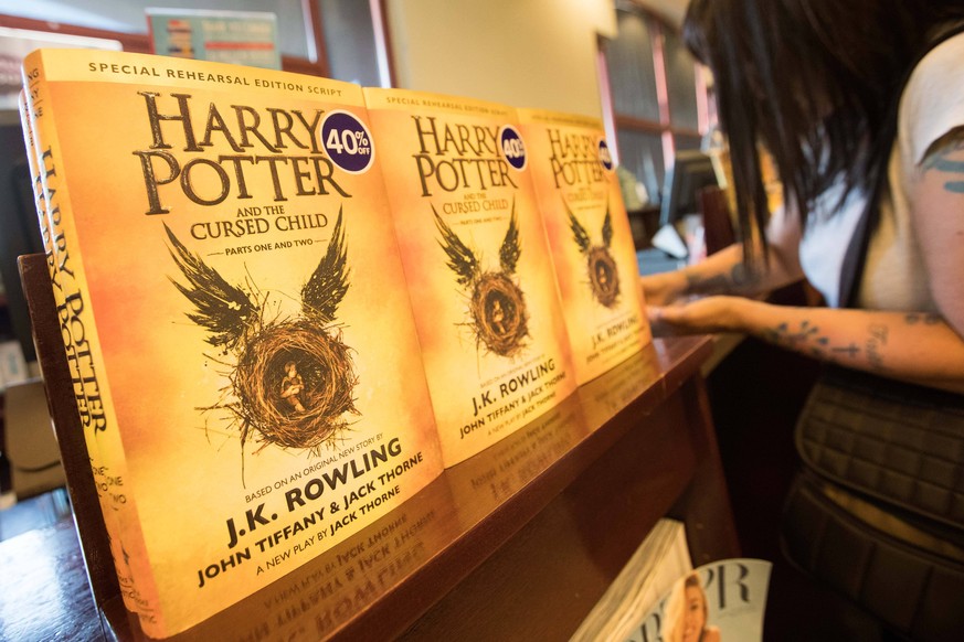 August 4, 2016 - Kingston, Ontario, Canada - Several new Harry Potter and The Cursed Child books are on display at Chapters in Kingston, Ont., on Aug. 4, 2016. Kingston Canada PUBLICATIONxINxGERxSUIxA ...