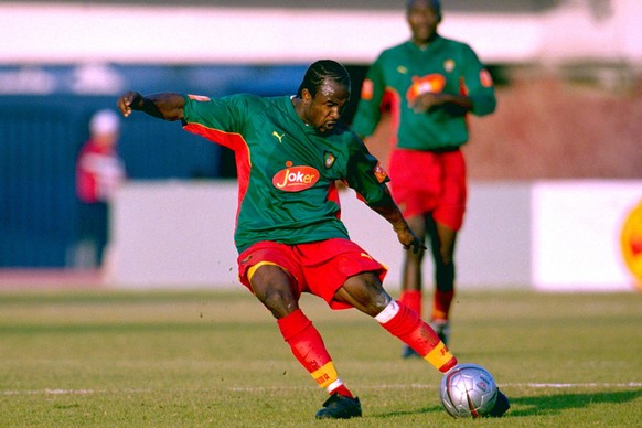 Patrick absolvierte für Kamerun 29 Länderspiele – und flog im WM-Spiel 2002 gegen Deutschland ebenfalls vom Platz.