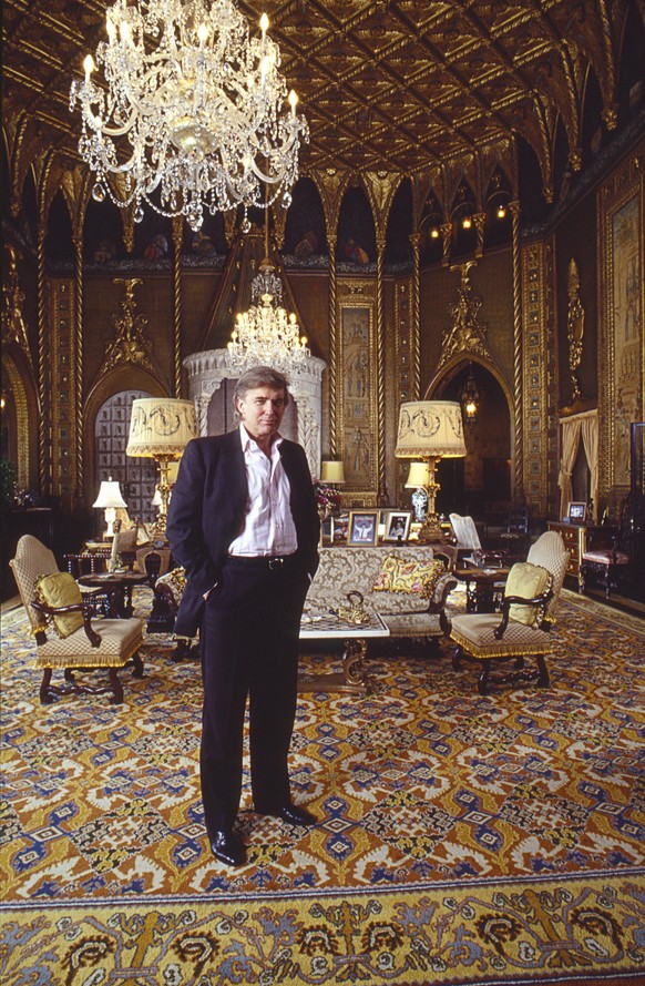 Nov 1, 1992 - Palm Beach, Florida, U.S. - EXCLUSIVE - DONALD TRUMP seated in the living room of his home Mar-a-lago in Palm Beach. Palm Beach U.S. PUBLICATIONxINxGERxSUIxAUTxONLY - ZUMAd135

Nov 1 1 ...